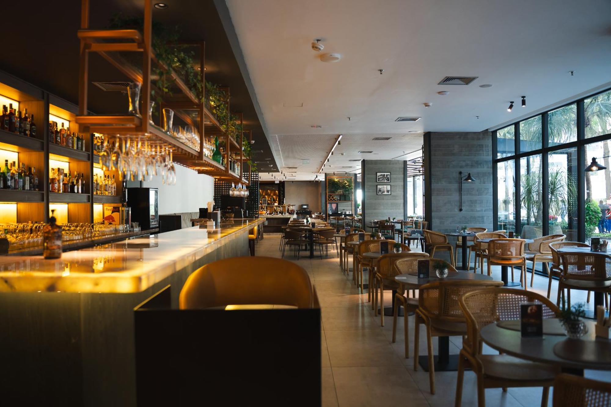 Radisson Rio De Janeiro Barra 호텔 외부 사진 The interior of the restaurant