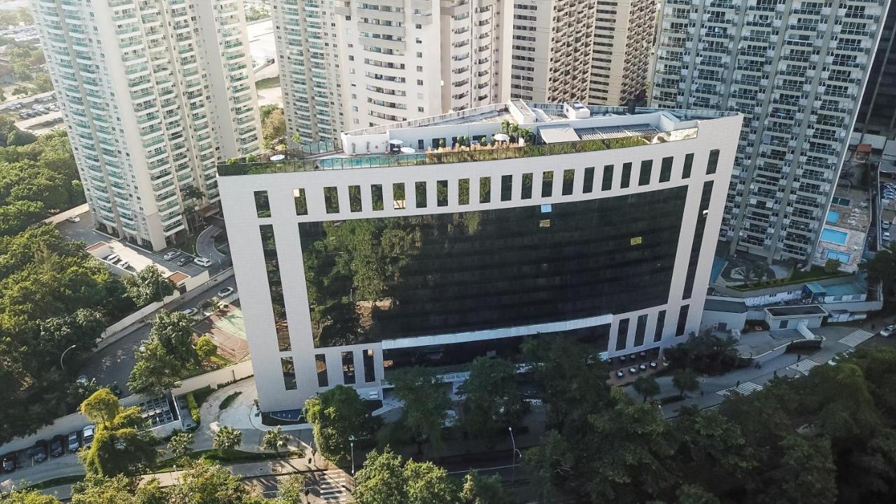 Radisson Rio De Janeiro Barra 호텔 외부 사진 Aerial view of the building